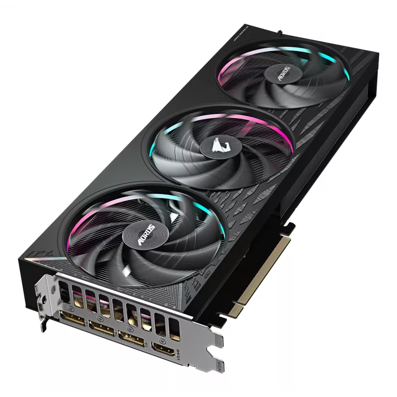 GIGABYTE AORUS GeForce RTX 5060 ELITE 8G vaizdo plokštė - 8GB GDDR7, 128bit, PCI-E 5.0, 2722 MHz branduolio dažnis, 3 x DisplayPort, 1 x HDMI, GV-N5060AORUS E-8GD