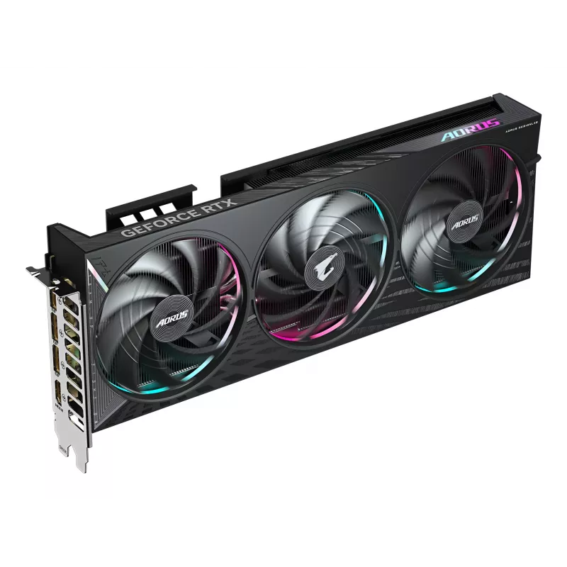 GIGABYTE AORUS GeForce RTX 5060 ELITE 8G vaizdo plokštė - 8GB GDDR7, 128bit, PCI-E 5.0, 2722 MHz branduolio dažnis, 3 x DisplayPort, 1 x HDMI, GV-N5060AORUS E-8GD