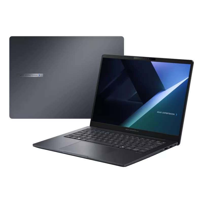 ASUS ExpertBook B3 B3405CCA-LY0066X Intel Core Ultra 5 125H nešiojamas kompiuteris 35,6 cm (14 colių) WUXGA 16 GB DDR5-SDRAM 512 GB SSD Wi-Fi 6E (802.11ax) Windows 11 Pro vokiška juoda, pilka