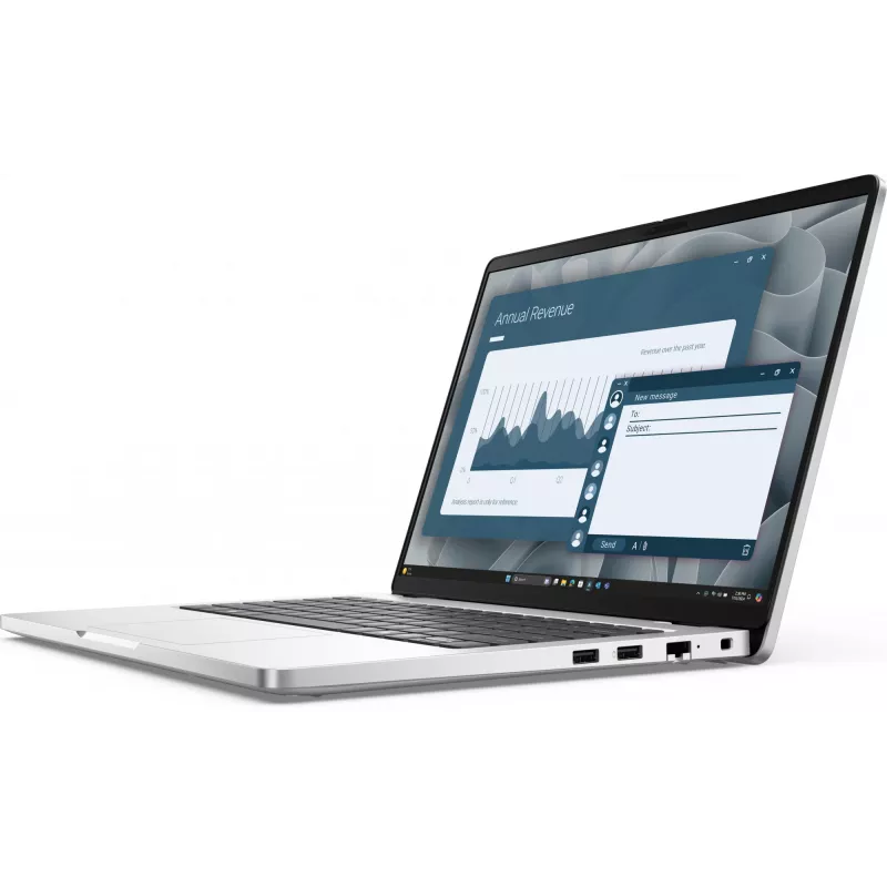 DELL Pro 14 PC14255 Copilot+ PC AMD Ryzen AI 7 PRO 350 nešiojamas kompiuteris 35,6 cm (14 colių) Full HD+ 16 GB DDR5-SDRAM 512 GB SSD Wi-Fi 6E (802.11ax) Windows 11 Pro platininė spalva