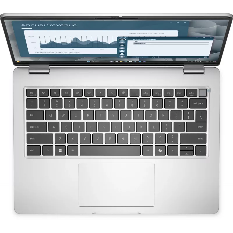 DELL Pro 14 PC14255 Copilot+ PC AMD Ryzen AI 7 PRO 350 nešiojamas kompiuteris 35,6 cm (14 colių) Full HD+ 16 GB DDR5-SDRAM 512 GB SSD Wi-Fi 6E (802.11ax) Windows 11 Pro platininė spalva