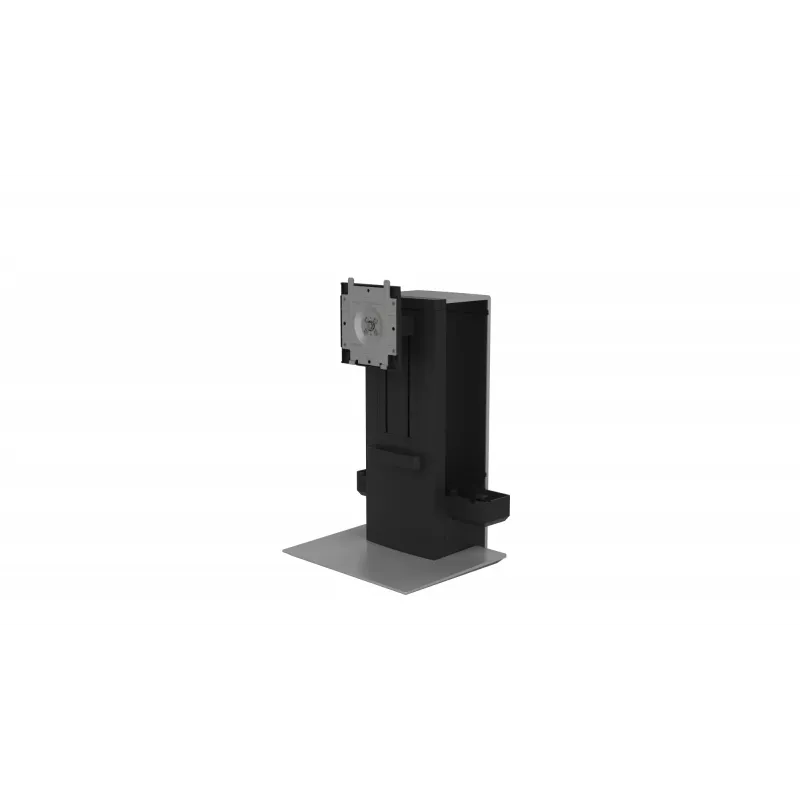 DELL Small Form Factor All-in-One Stovas OSS21, 68,6 cm (27 colių), 5,7 kg, Aukščio reguliavimas, Sidabrinis