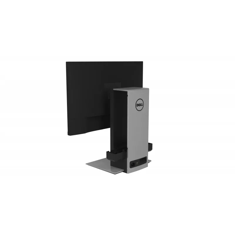DELL Small Form Factor All-in-One Stovas OSS21, 68,6 cm (27 colių), 5,7 kg, Aukščio reguliavimas, Sidabrinis