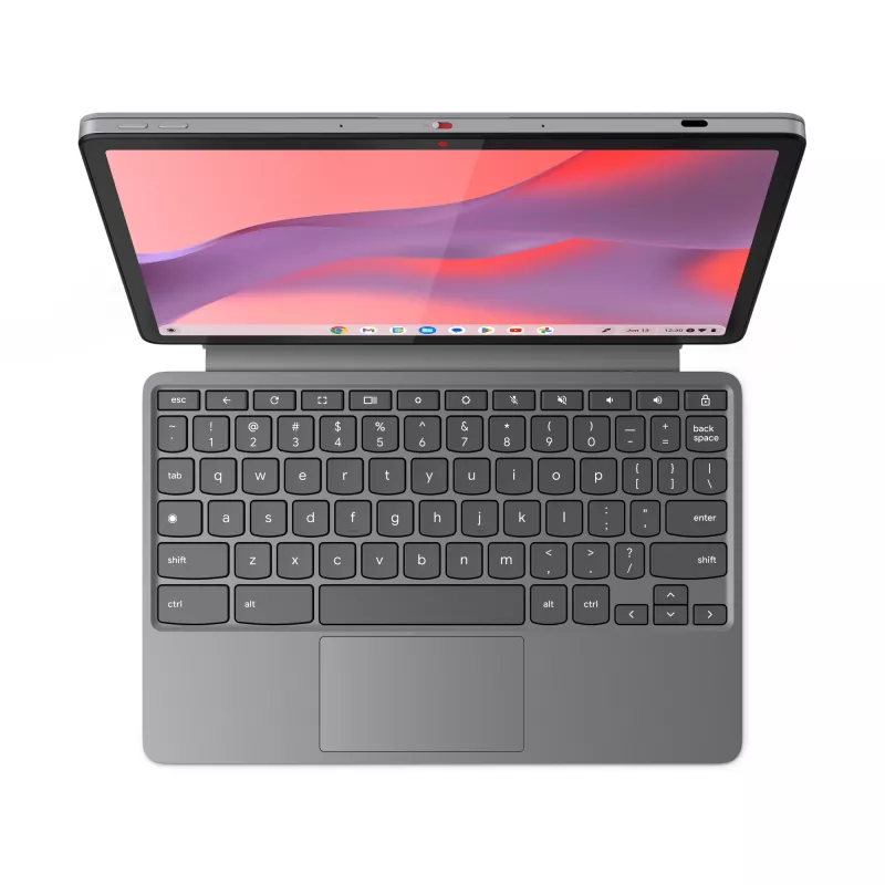 Lenovo Chromebook Duet 11M889 MediaTek Kompanio 838 27.8 cm (10.9 colio) liečiamasis WUXGA 8 GB LPDDR4x-SDRAM 128 GB eMMC Wi-Fi 6 (802.11ax) ChromeOS German Pilka