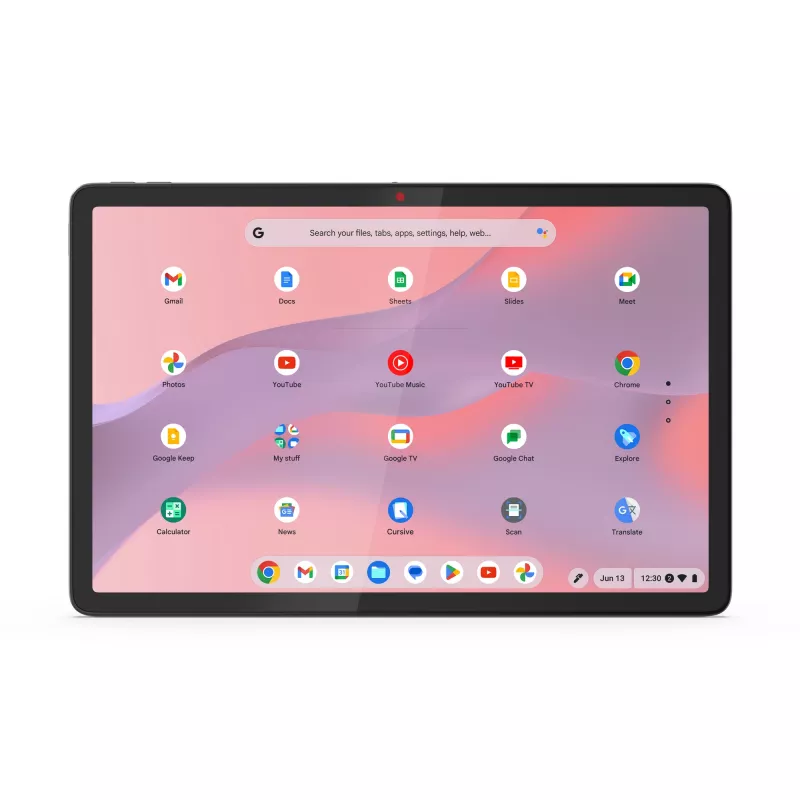 Lenovo Chromebook Duet 11M889 MediaTek Kompanio 838 27.8 cm (10.9 colio) liečiamasis WUXGA 8 GB LPDDR4x-SDRAM 128 GB eMMC Wi-Fi 6 (802.11ax) ChromeOS German Pilka