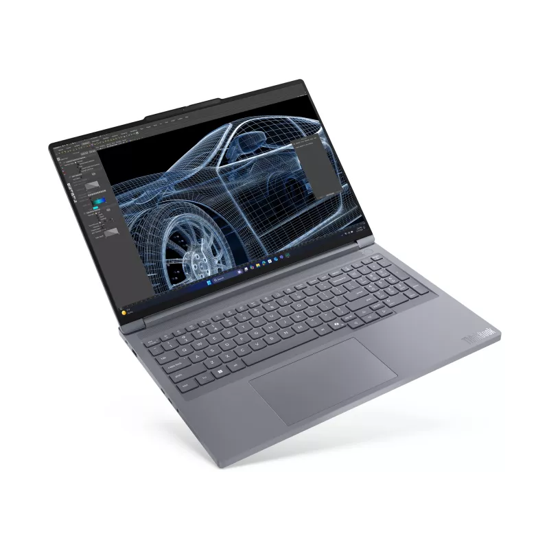 Nešiojamas kompiuteris Lenovo ThinkBook 16p G6 ADR — AMD Ryzen 9 8940HX, 16 colių WQXGA, 64 GB DDR5, 1 TB SSD, RTX 5060, Windows 11 Pro