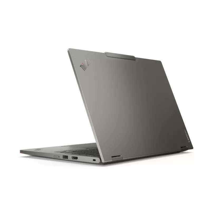 Hibridinis 2-in-1 Lenovo ThinkPad L13 Gen 6 — Intel Core Ultra 5 225U, 13,3 colio WUXGA liečiamasis ekranas, 16 GB LPDDR5x, 512 GB SSD, Windows 11 Pro, pilka
