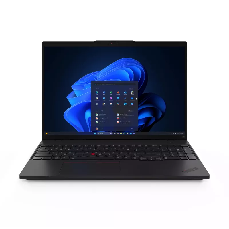 Lenovo ThinkPad L16 Gen 2 (Intel) Intel Core Ultra 7 255U nešiojamas kompiuteris 40,6 cm (16 colių) WUXGA 16 GB DDR5-SDRAM 512 GB SSD Wi-Fi 6E (802.11ax) Windows 11 Pro vokiška juoda