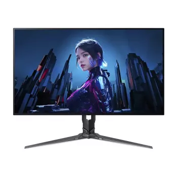 Kompiuterio monitorius Acer X32X3BMIIPHUZX 31,5 colio 4K UHD OLED 3840x2160, 0,01 ms, USB-C, garsiakalbiai, VESA, reguliuojamas aukštis, juodas