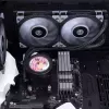 Daugiafunkcis skysčio aušintuvas Thermaltake CL-W322-PL12GM-B 12 cm Juoda Pilka 2500 RPM 72.69 m³/h