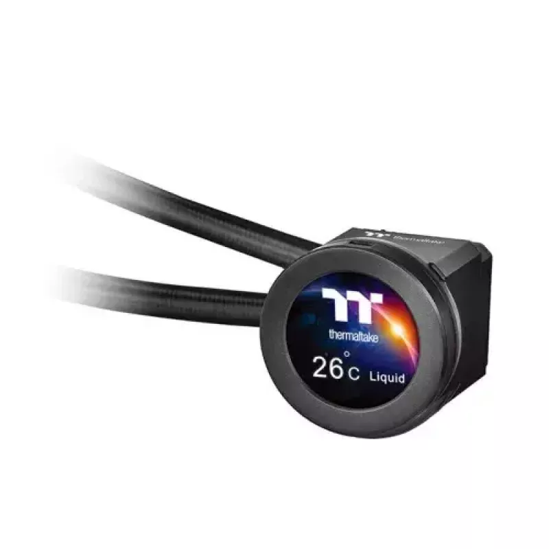 Daugiafunkcis skysčio aušintuvas Thermaltake CL-W322-PL12GM-B 12 cm Juoda Pilka 2500 RPM 72.69 m³/h