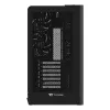 Kompiuterio korpusas Thermaltake View 390 Air Midi Tower — juodas, palaiko PS2 PSU, 3,5 col. HDD, 2,5 col. SSD, iki 200 mm priekinius ventiliatorius