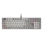CHERRY KC 500 MX LP klaviatūra Namams/Biurui USB QWERTZ vokiška Pilka