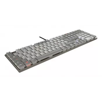 CHERRY KC 500 MX LP klaviatūra Namams/Biurui USB QWERTZ vokiška Pilka