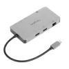 Targus DOCK423EU nešiojamojo kompiuterio dokas / prievadų atkartotuvas laidinis USB 3.2 Gen 1 (3.1 Gen 1) Type-C sidabrinis