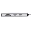 Targus DOCK423EU nešiojamojo kompiuterio dokas / prievadų atkartotuvas laidinis USB 3.2 Gen 1 (3.1 Gen 1) Type-C sidabrinis