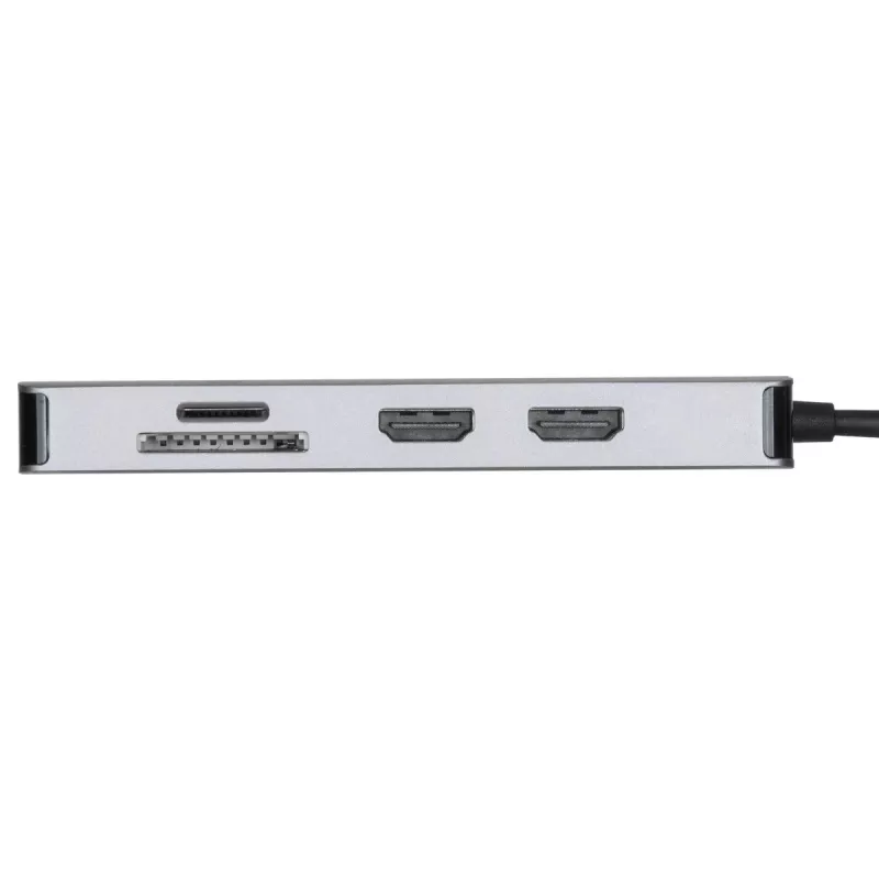 Targus DOCK423EU nešiojamojo kompiuterio dokas / prievadų atkartotuvas laidinis USB 3.2 Gen 1 (3.1 Gen 1) Type-C sidabrinis