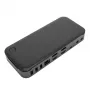 Targus DOCK710EUZ nešiojamojo kompiuterio dokas / prievado replikatorius USB 3.2 Gen 2 (3.1 Gen 2) Type-C Juoda