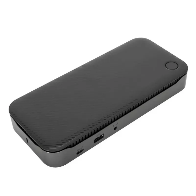 Targus DOCK710EUZ nešiojamojo kompiuterio dokas / prievado replikatorius USB 3.2 Gen 2 (3.1 Gen 2) Type-C Juoda