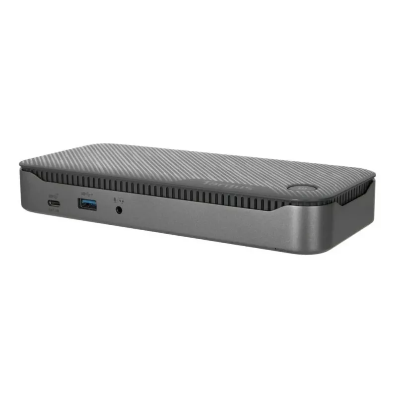 Targus DOCK710EUZ nešiojamojo kompiuterio dokas / prievado replikatorius USB 3.2 Gen 2 (3.1 Gen 2) Type-C Juoda