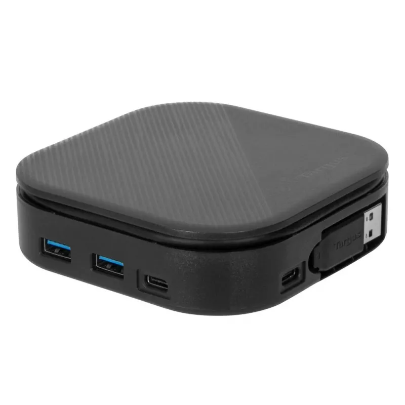 Targus DOCK116GLZ nešiojamojo kompiuterio dokas / prievado replikatorius Laidinis USB 3.2 Gen 2 (3.1 Gen 2) Type-C Juoda