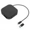 Targus DOCK116GLZ nešiojamojo kompiuterio dokas / prievado replikatorius Laidinis USB 3.2 Gen 2 (3.1 Gen 2) Type-C Juoda