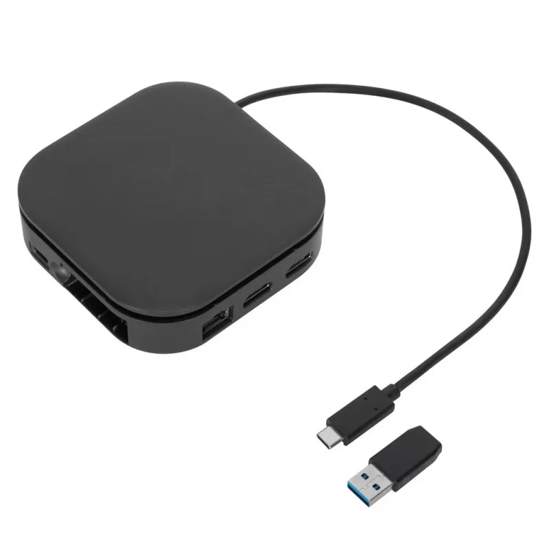 Targus DOCK116GLZ nešiojamojo kompiuterio dokas / prievado replikatorius Laidinis USB 3.2 Gen 2 (3.1 Gen 2) Type-C Juoda