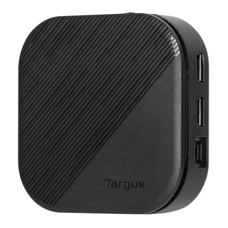 Targus DOCK116GLZ nešiojamojo kompiuterio dokas / prievado replikatorius Laidinis USB 3.2 Gen 2 (3.1 Gen 2) Type-C Juoda
