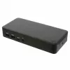 Targus DOCK460EUZ nešiojamojo kompiuterio prijungimo stotelė / prievadų atkartotuvas Laidinis USB4 Juoda