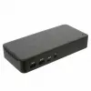 Targus DOCK460EUZ nešiojamojo kompiuterio prijungimo stotelė / prievadų atkartotuvas Laidinis USB4 Juoda
