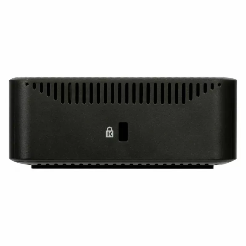 Targus DOCK460EUZ nešiojamojo kompiuterio prijungimo stotelė / prievadų atkartotuvas Laidinis USB4 Juoda