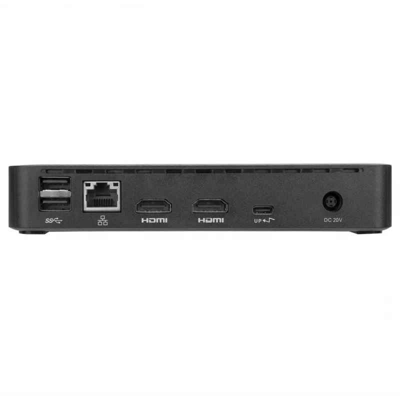 Targus DOCK310EUZ nešiojamojo kompiuterio dokas / prievadų kopijuoklis Wired USB 3.2 Gen 1 (3.1 Gen 1) Type-C juoda