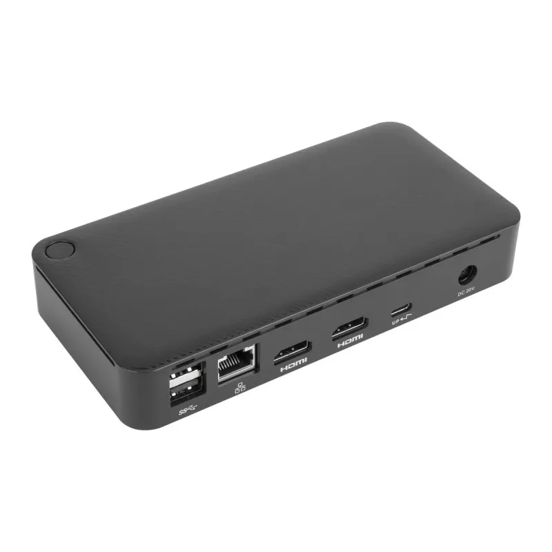 Targus DOCK310EUZ nešiojamojo kompiuterio dokas / prievadų kopijuoklis Wired USB 3.2 Gen 1 (3.1 Gen 1) Type-C juoda
