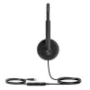 Yealink UH34 Lite Dual Teams ausinės, laidinės, 20–20000 Hz, biuras/skambučių centras, 110 g, ant galvos, juodos