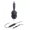 Yealink UH42 Dual UC USB-C/A ausinės, laidinės, skambučiams/muzikai, 20–20000 Hz, 160 g, ausinės, juodos