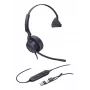 Yealink UH42 Mono Teams USB-C/A ausinės, laidinės, skambučiams/muzikai, 20–20000 Hz, 116 g, ausinės, juodos