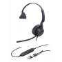 Yealink UH42 Mono UC USB-C/A ausinės, laidinės, skambučiams / muzikai, 20–20000 Hz, 116 g, galvos, juodos