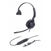 Yealink UH44 Mono Teams USB-C/A ausinės, laidinės, 20–20000 Hz, biurui / skambučių centrui, 127 g, galvos juostos tipo, juodos