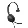 Jabra Evolve2 40 SE laisvų rankų įranga, laidinė, galvos juostelė, biurui / skambučių centrui, USB Type-C / USB Type-A, juoda
