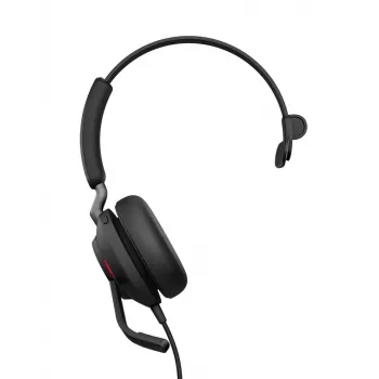 Jabra Evolve2 40 SE laisvų rankų įranga, laidinė, galvos juostelė, biurui / skambučių centrui, USB Type-C / USB Type-A, juoda
