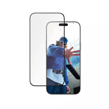 PanzerGlass® Keraminis Ekrano Apsauginis Stiklas iPhone 16 Pro Max | Itin Platus Pritapimas su EasyAligner