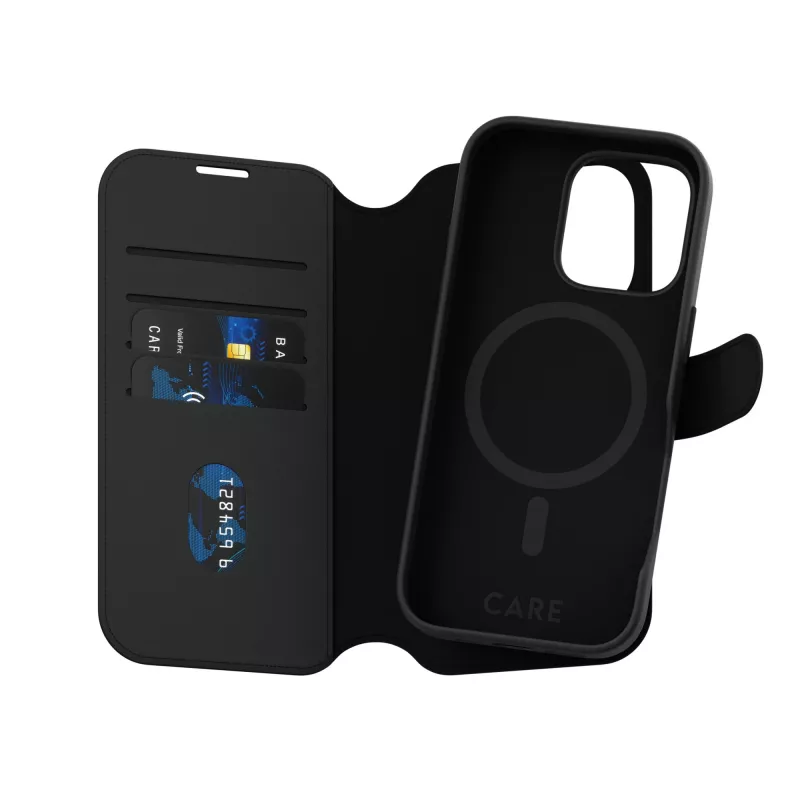 PanzerGlass CARE™ by ® Tango 2-in-1 Wallet Case w. MagSafe iPhone 16 Pro