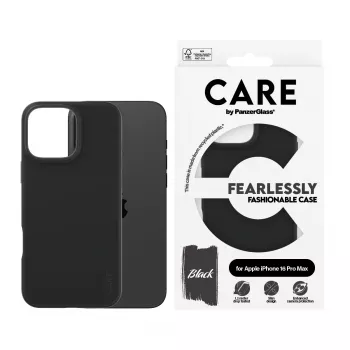 PanzerGlass CARE™ by ® Dėklas Juodas iPhone 16 Pro Max