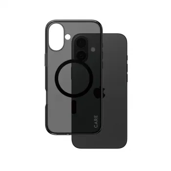 PanzerGlass CARE™ by ® Urban Combat Case Smokey w. Juoda MagSafe iPhone 16 Plus