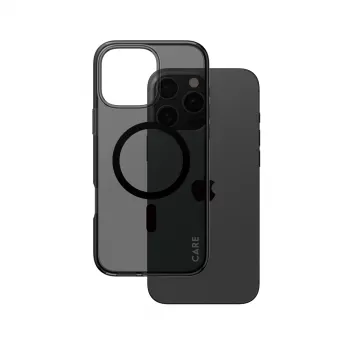 PanzerGlass CARE™ by ® Urban Combat Case Smokey w. Juoda MagSafe iPhone 16 Pro Max