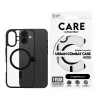 PanzerGlass CARE™ by ® Urban Combat dėklas permatomas su juodu rėmeliu ir MagSafe iPhone 16