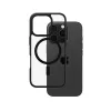 PanzerGlass CARE™ by ® Urban Combat Case Skaidrus su juodu rėmeliu ir MagSafe, skirtas iPhone 16 Pro