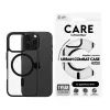 PanzerGlass CARE™ by ® Urban Combat Case Skaidrus su juodu rėmeliu ir MagSafe, skirtas iPhone 16 Pro