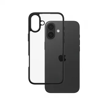 PanzerGlass CARE™ by ® Urban Combat Case permatomas su juodu rėmeliu iPhone 16 Plus