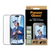PanzerGlass ® Apsauginis stiklas su aliuminio rėmeliu iPhone 16 | 15 | Ultra-Wide Fit